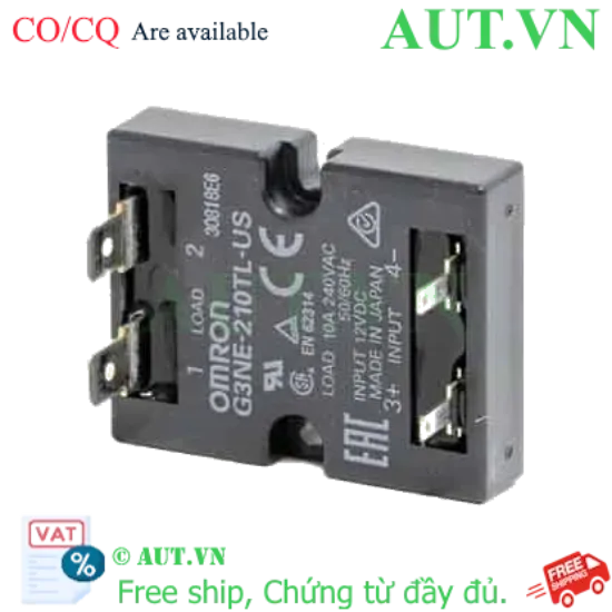 Ảnh của Relay bán dẫn Omron G3NE-210TL-2-US DC12