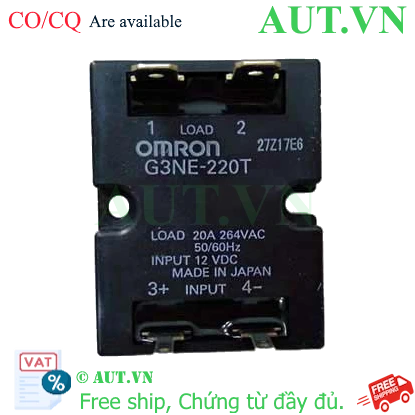 Ảnh của Relay bán dẫn Omron G3NE-220T DC12
