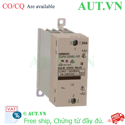Ảnh của Relay bán dẫn Omron G3PA-220BL-VD DC5-24