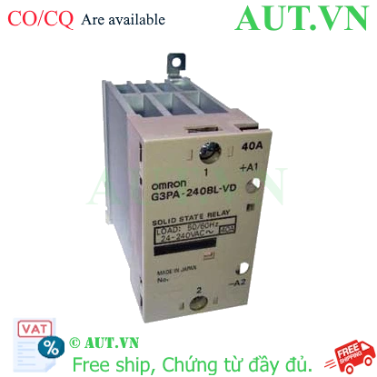 Ảnh của Relay bán dẫn Omron G3PA-240BL-VD DC5-24