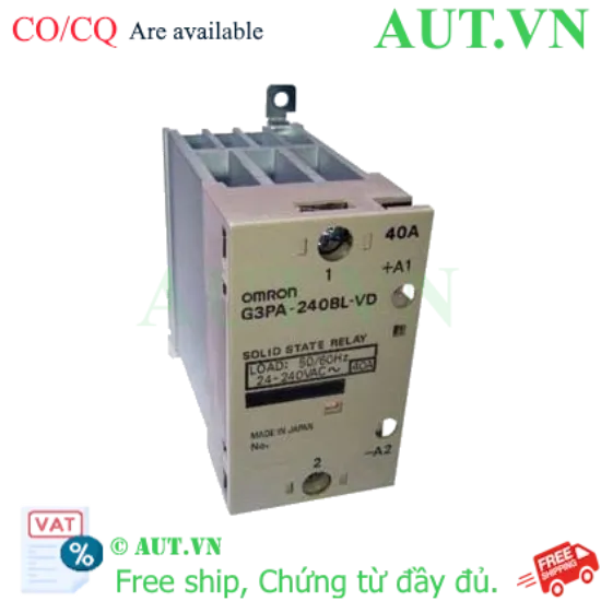 Ảnh của Relay bán dẫn Omron G3PA-240BL-VD DC5-24
