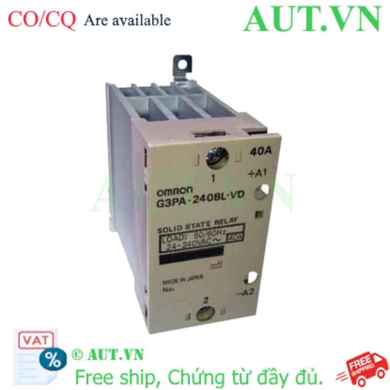 Ảnh của Relay bán dẫn Omron G3PA-240BL-VD DC5-24