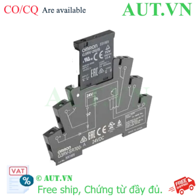 Ảnh của Relay bán dẫn Omron G3RV-SR700-A DC24