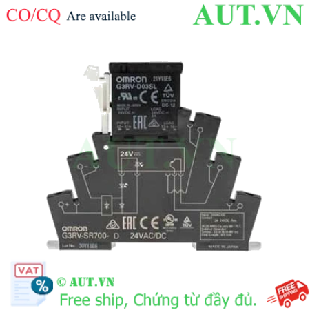 Ảnh của Relay bán dẫn Omron G3RV-SR700-D AC/DC24