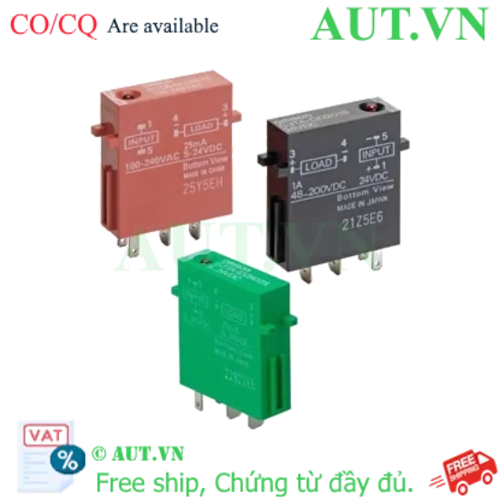 Ảnh của Relay bán dẫn Omron G3TA-OA202SZ DC12V(Q)