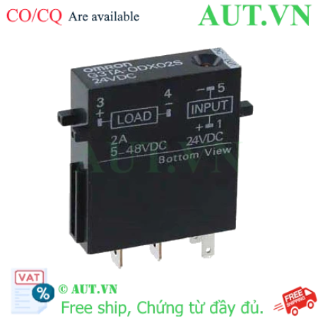 Ảnh của Relay bán dẫn Omron G3TA-ODX02S DC24