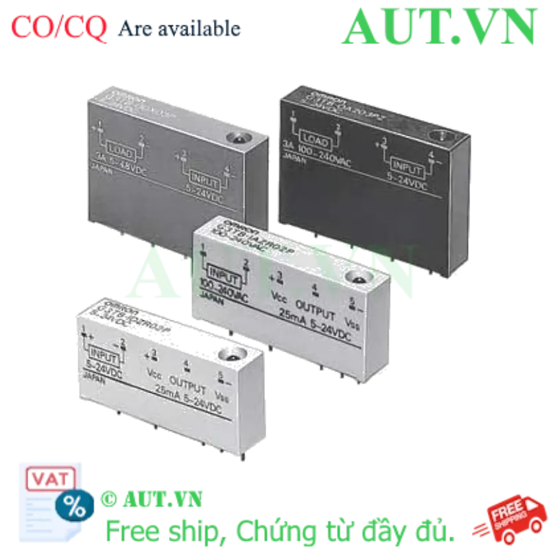 Ảnh của Relay bán dẫn Omron G3TB-OA203PZM-US DC4-24