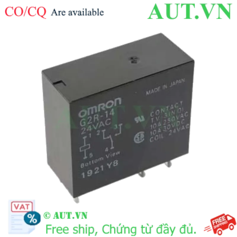 Ảnh của Rơ le trung gian Omron G2R-14 AC24