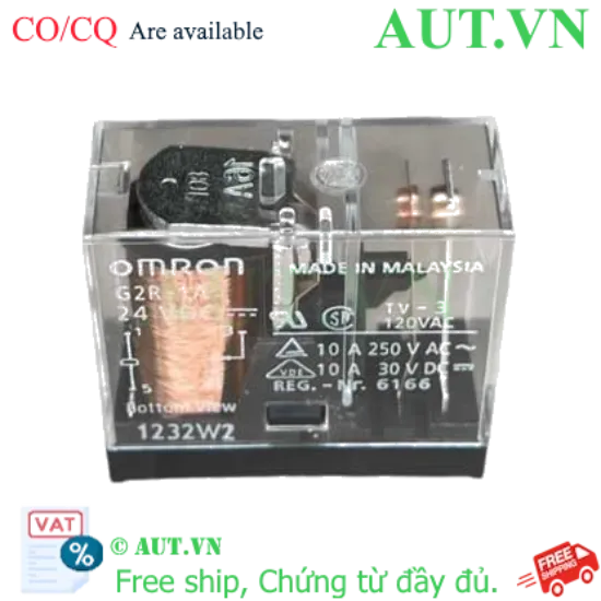 Ảnh của Rơ le trung gian Omron G2R-1A DC24