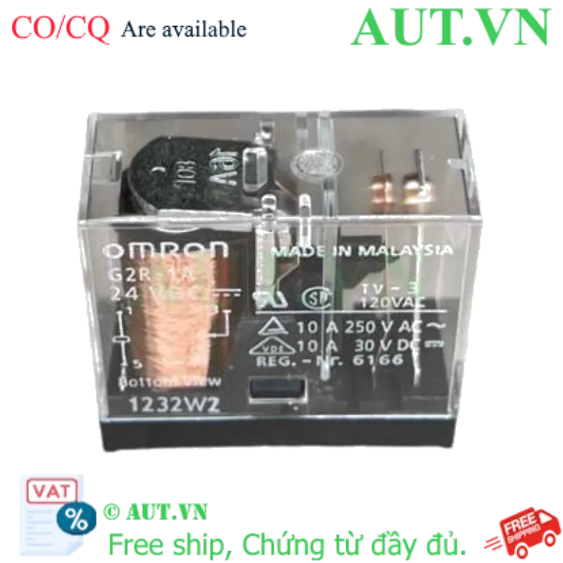 Ảnh của Rơ le trung gian Omron G2R-1A DC24
