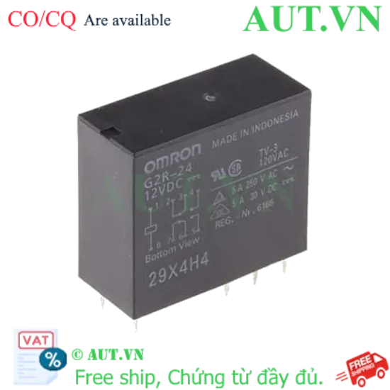 Ảnh của Rơ le trung gian Omron G2R-24 DC12