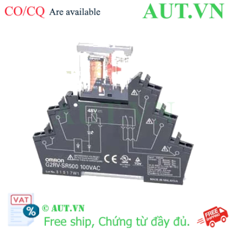 Ảnh của Rơ le trung gian Omron G2RV-SR500 AC100