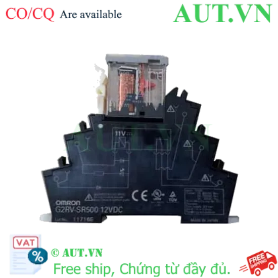 Ảnh của Rơ le trung gian Omron G2RV-SR500 DC12