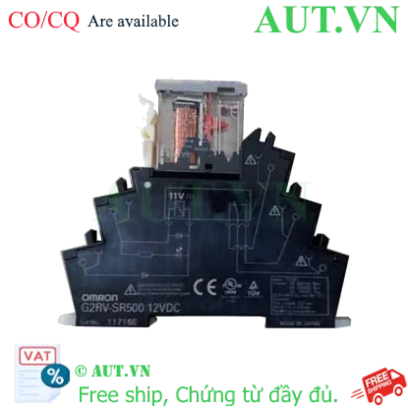 Ảnh của Rơ le trung gian Omron G2RV-SR500 DC12