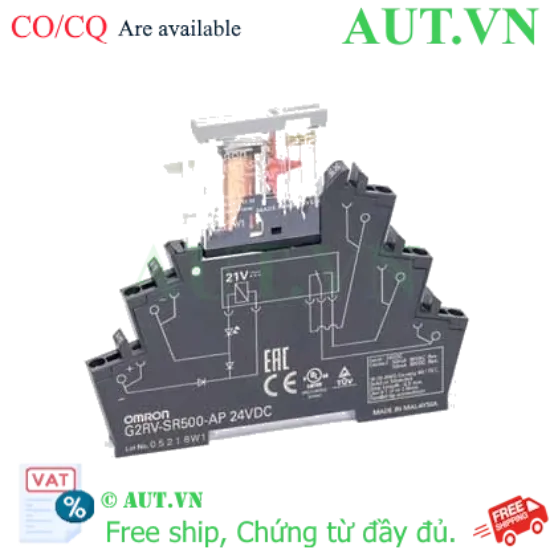 Ảnh của Rơ le trung gian Omron G2RV-SR500-AP AC/DC24