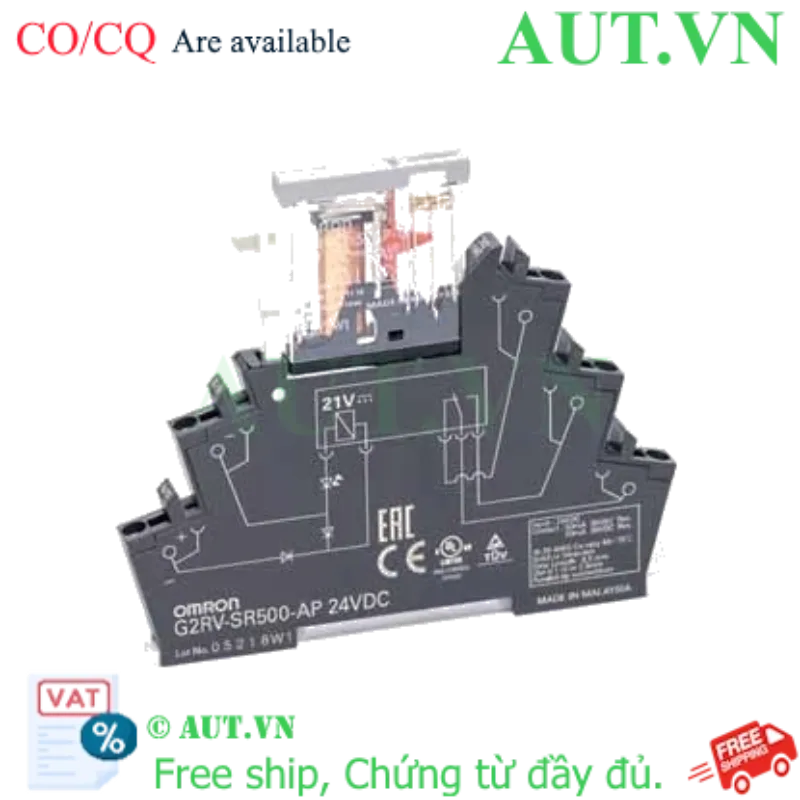 Ảnh của Rơ le trung gian Omron G2RV-SR500-AP DC24