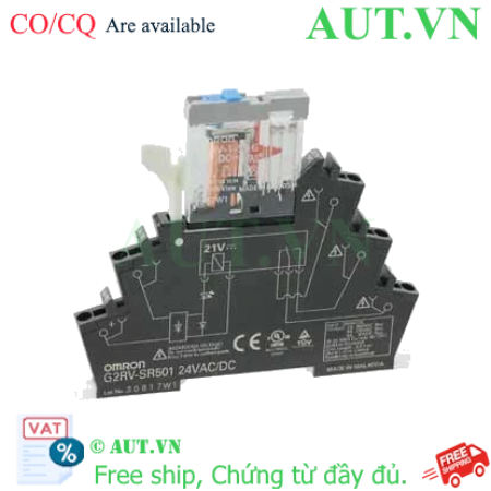 Ảnh của Rơ le trung gian Omron G2RV-SR501 AC/DC24