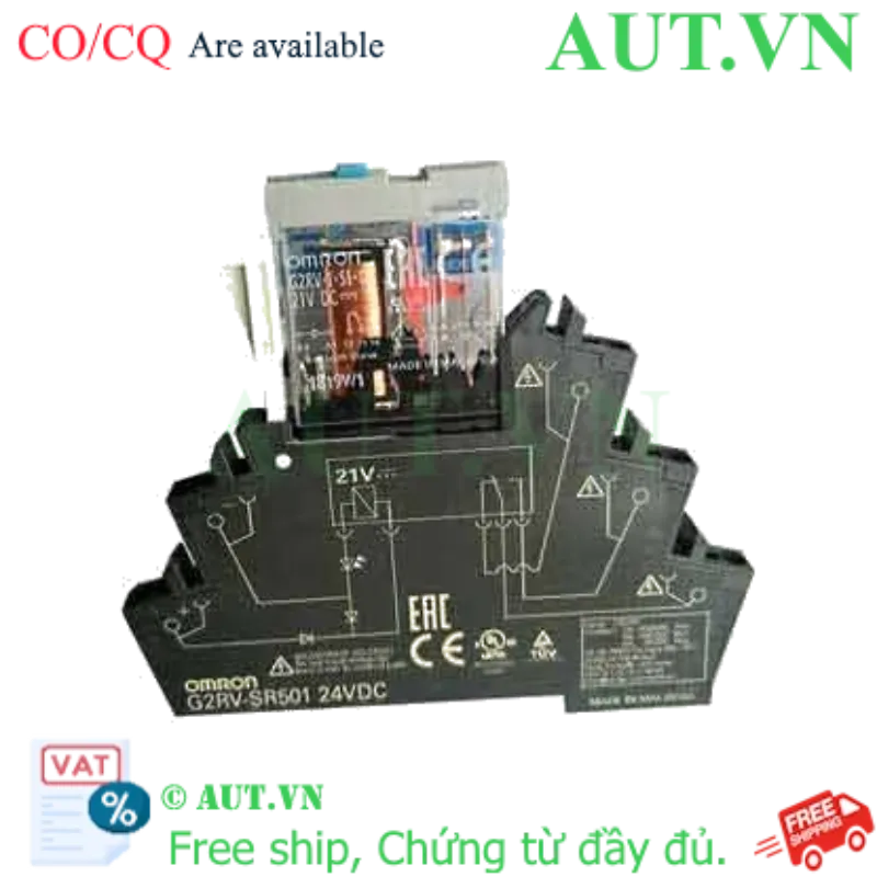 Ảnh của Rơ le trung gian Omron G2RV-SR501 DC24