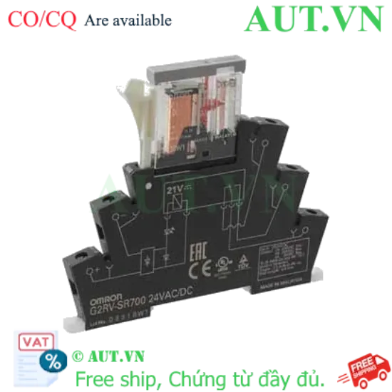Ảnh của Rơ le trung gian Omron G2RV-SR700 AC/DC24