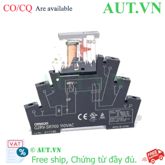 Ảnh của Rơ le trung gian Omron G2RV-SR700 AC110
