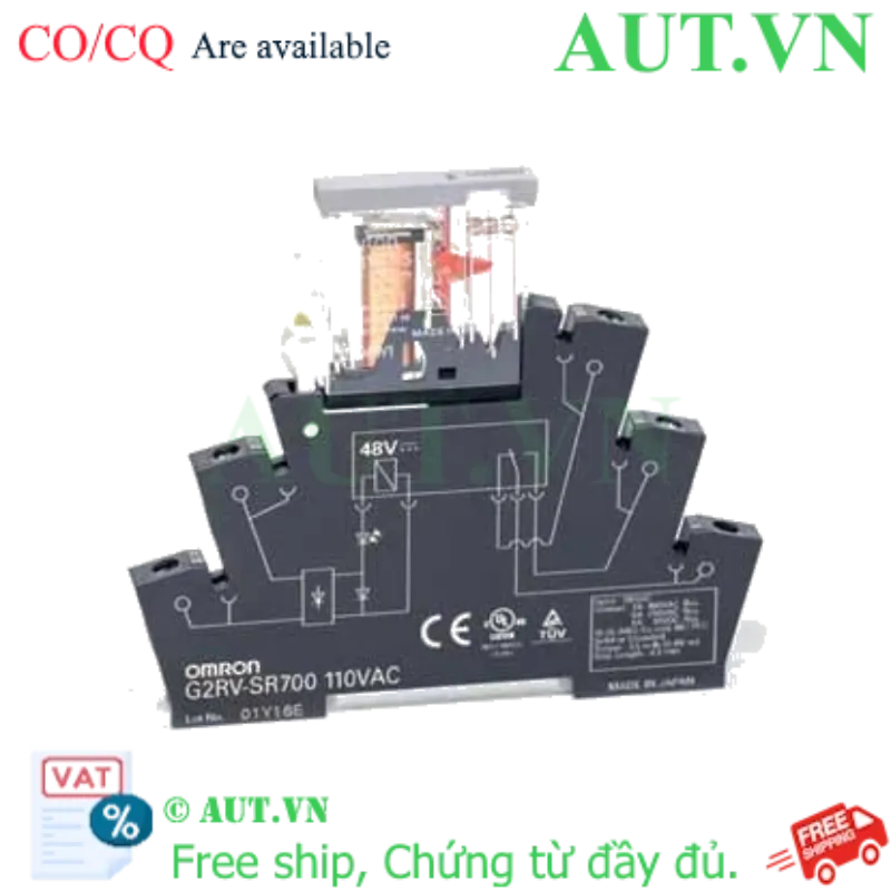 Ảnh của Rơ le trung gian Omron G2RV-SR700 AC110