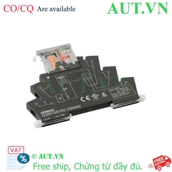Ảnh của Rơ le trung gian Omron G2RV-SR700 AC230