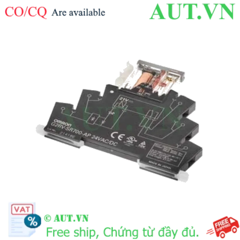 Ảnh của Rơ le trung gian Omron G2RV-SR700-AP AC/DC24