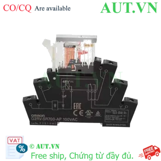 Ảnh của Rơ le trung gian Omron G2RV-SR700-AP AC100