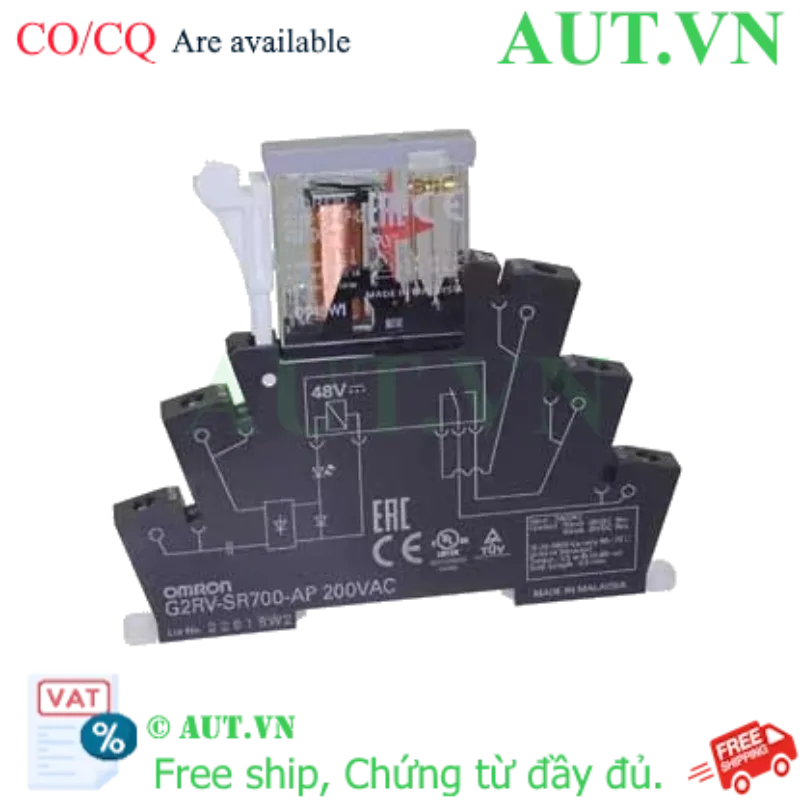 Ảnh của Rơ le trung gian Omron G2RV-SR700-AP AC200