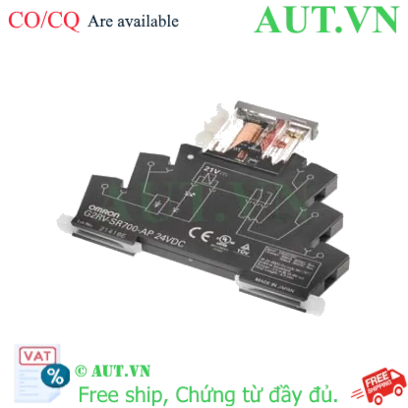Ảnh của Rơ le trung gian Omron G2RV-SR700-AP DC24
