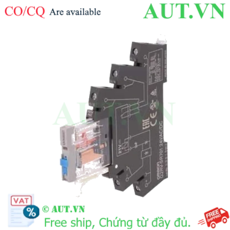 Ảnh của Rơ le trung gian Omron G2RV-SR701 AC/DC24