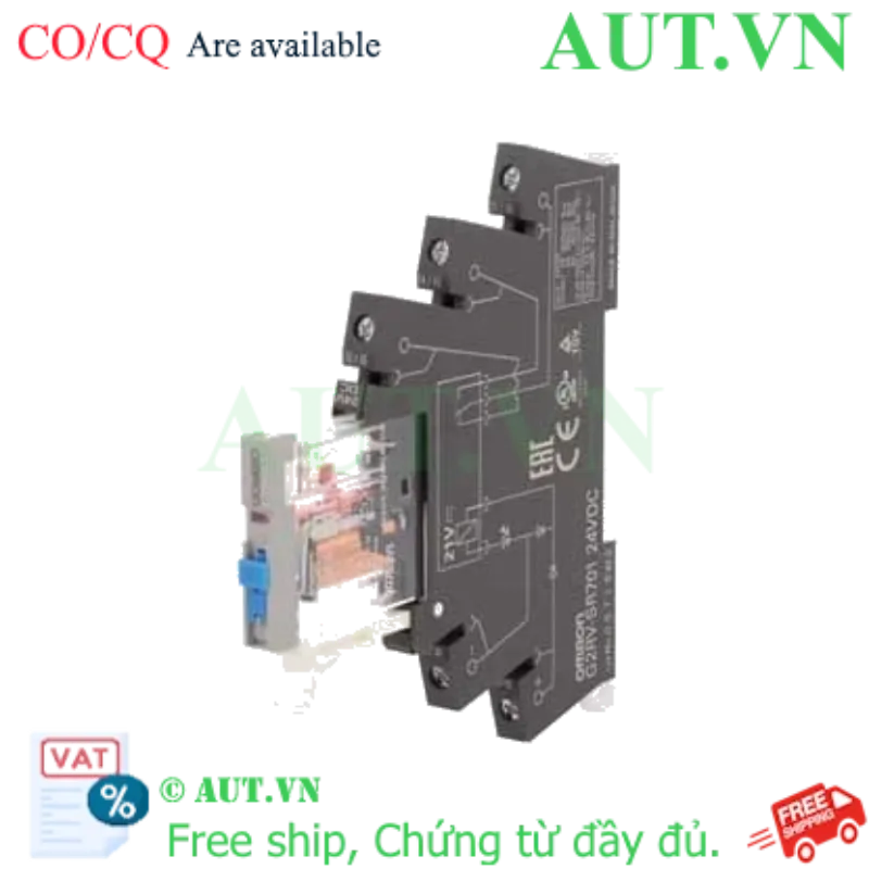 Ảnh của Rơ le trung gian Omron G2RV-SR701 DC24