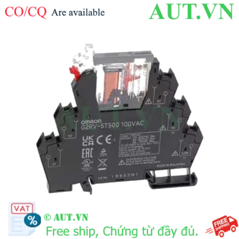 Ảnh của Rơ le trung gian Omron G2RV-ST500 100VAC