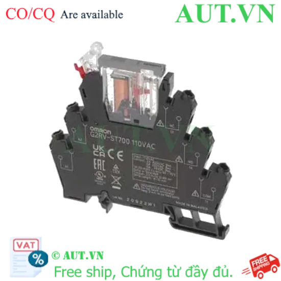 Ảnh của Rơ le trung gian Omron G2RV-ST700 110VAC