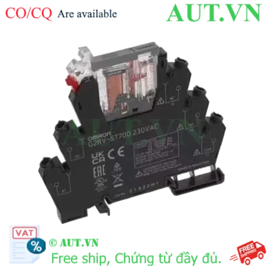 Ảnh của Rơ le trung gian Omron G2RV-ST700 230VAC