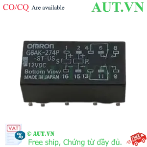 Ảnh của Rơ le trung gian Omron G6AK-274P-ST-US DC12