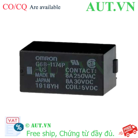 Ảnh của Rơ le trung gian Omron G6B-1174P-US DC5