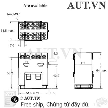 Ảnh của Rơ le trung gian Omron G7J
