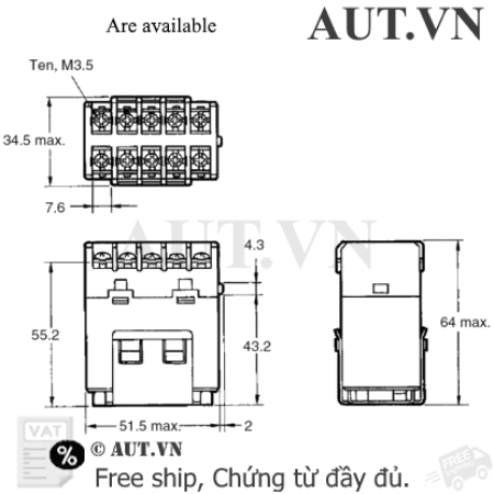 Ảnh của Rơ le trung gian Omron G7J