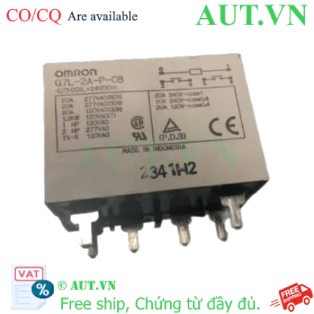 Ảnh của Rơ le trung gian Omron G7L-2A-P-CB DC24