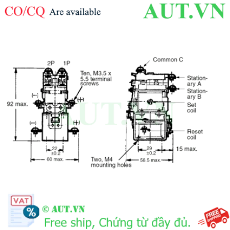 Ảnh của Rơ le trung gian Omron MM2XKB AC200/(220)