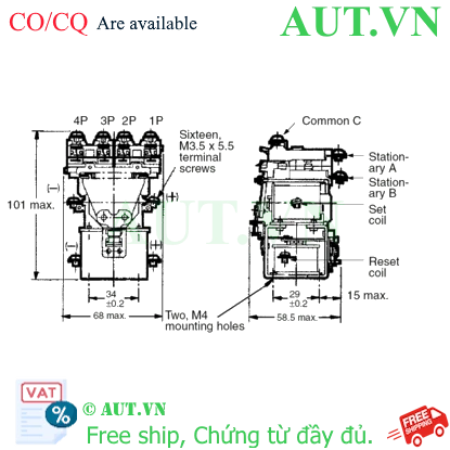 Ảnh của Rơ le trung gian Omron MM4KB AC24