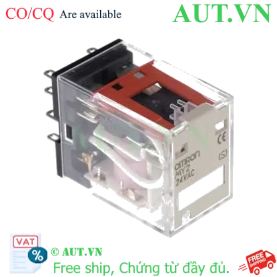 Ảnh của Rơ le trung gian Omron MY2 AC24 (S)