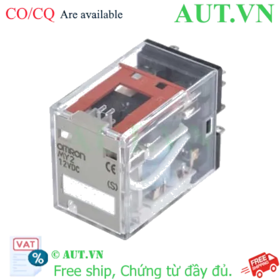 Ảnh của Rơ le trung gian Omron MY2 DC12 (S)