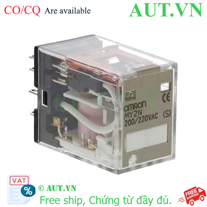 Ảnh của Rơ le trung gian Omron MY2N AC200/220 (S)