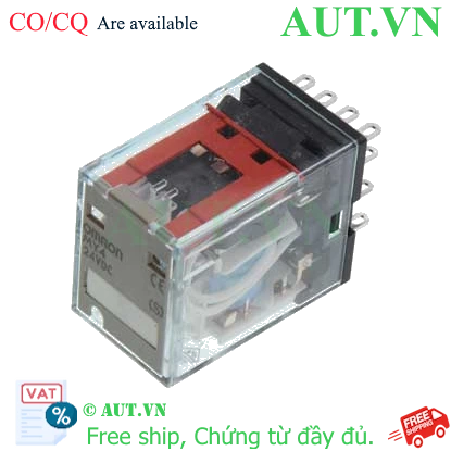 Ảnh của Rơ le trung gian Omron MY4 DC24 (S)