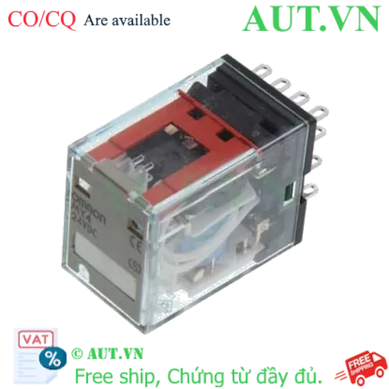 Ảnh của Rơ le trung gian Omron MY4 DC24 (S)