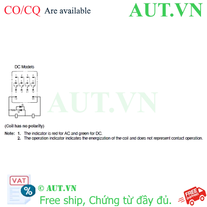 Ảnh của Rơ le trung gian Omron MY4N DC100/110