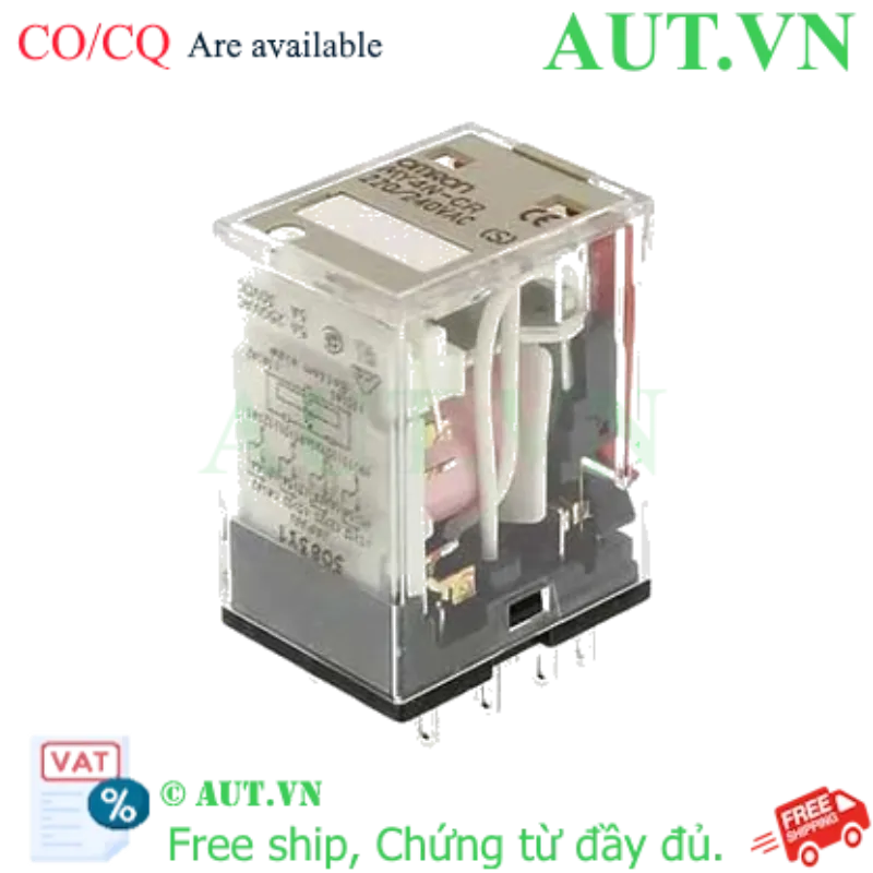Ảnh của Rơ le trung gian Omron MY4N-CR AC220/240 (S)