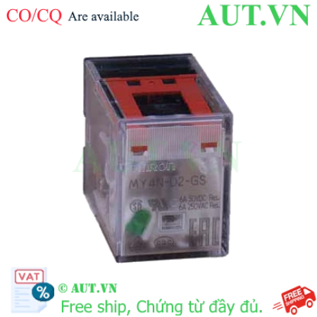Ảnh của Rơ le trung gian Omron MY4N-D2-GS DC220